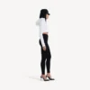 Women’s techwear cocoon hoodie in white