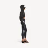 Women’s techwear cropped jacket in black