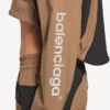 Women’s techwear cropped jacket in camel Women’s techwear cropped jacket in camel