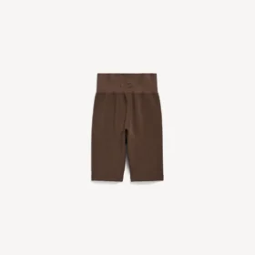 Women’s techwear seamless cycling shorts in moka