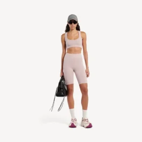 Women’s techwear seamless cycling shorts in nude