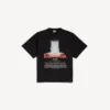 Women’s the door oversized t-shirt in black