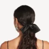 Women’s toque hair bow in black Women’s toque hair bow in black