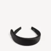 Women’s toque thin headband in black