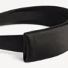 Women’s toque thin headband in black