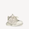 Women’s track sneaker recycled sole in beige