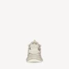 Women’s track sneaker recycled sole in beige