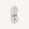 Women’s track sneaker recycled sole in beige