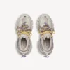 Women’s track trail laces sneaker in taupe/yellow/purple/brown/black