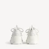 Women’s triple s glitter spray sneaker in white/silver