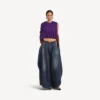 Women’s tulipe pants in dark ocean Women’s tulipe pants in dark ocean