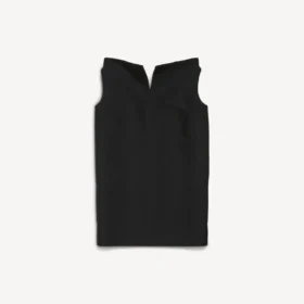 Women’s vareuse dress in black