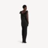 Women’s vareuse dress in black