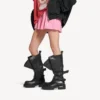 Women’s venom high boot in black Women’s venom high boot in black