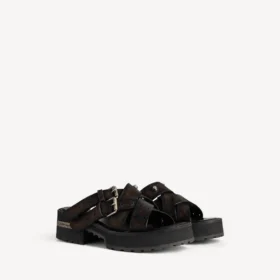 Women’s venom open mule in brown
