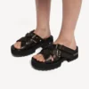 Women’s venom open mule in brown Women’s venom open mule in brown