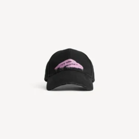Women’s wet brush cap in black