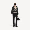 Women’s wrap jacket in black Women’s wrap jacket in black