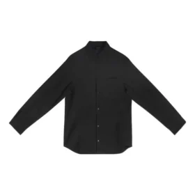 Wool Shirt Jacket “Black” 704451TIT221000