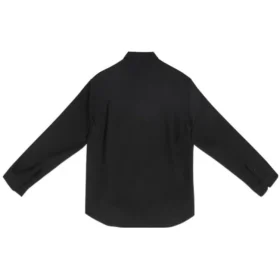 Wool Shirt Jacket “Black” 704451TIT221000