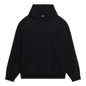 Worldwide Logo Popover Hoodie “Black Yellow” 674986TLVA71361