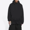 Worldwide Logo Popover Hoodie “Black Yellow” 674986TLVA71361