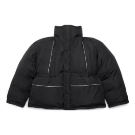Wrap Parka Jacket “Black” 751715TNO191000