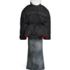 Wrap Parka Jacket “Black” 751715TNO191000