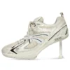 X-Pander Sneaker Heels “White” 669046W2RC19010