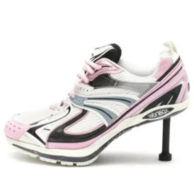 X-Pander Sneaker Heels “White Pink Black” 669046W2RC65012