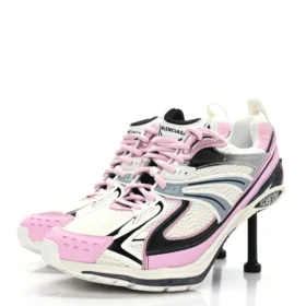 X-Pander Sneaker Heels “White Pink Black” 669046W2RC65012