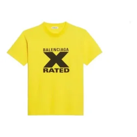 X-Rated Small Slim Fit Short Sleeve Yellow 612964TIVA71802