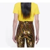 X-Rated Small Slim Fit Short Sleeve Yellow 612964TIVA71802