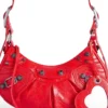 Xs Le Cagole Shoulder Bag “Tomato Red” 6713091VG9Y6534