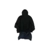 XXXL Patched T-Shirt Hoodie Oversized “Black” 720406TNVD91070