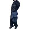 XXXL Patched T-Shirt Hoodie Oversized “Black” 720406TNVD91070