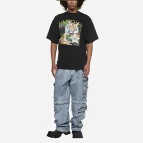 Year of the Tiger Logo T-Shirt “Black” 681314TLVH21000