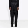 Zip-Up Nylon Track Pant “Black” 621435TIO541000